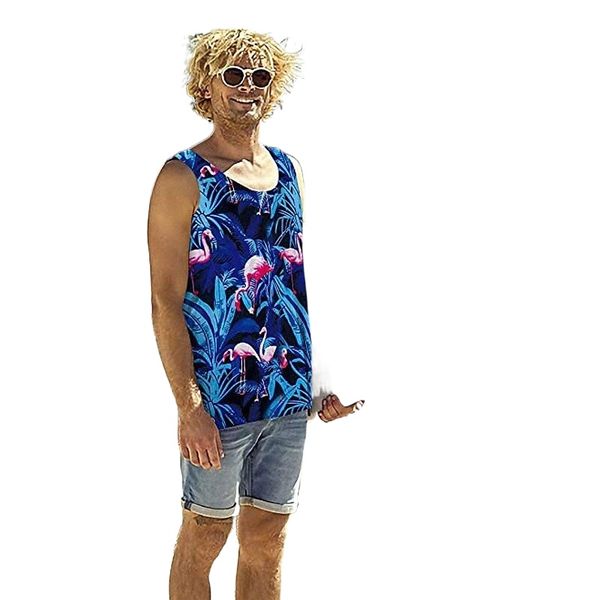 men's tank undershirt shirt 3d print cat unicorn flamingo crew neck daily holiday 3d print sleeveless casual beach a b c / summer 60m9, White;black
men's tank undershirt shirt 3d print cat unicorn flamingo crew neck daily holiday 3d print sleeveless casual beach a b c / summer 60m9, White;black