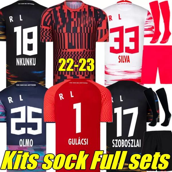 2022 2023 rbl soccer jerseys leipziges fans player version poulsen forsberg 22 23 bundesliga sabitzer camisetas de fútbol men kids kit+socks, Black;yellow
2022 2023 rbl soccer jerseys leipziges fans player version poulsen forsberg 22 23 bundesliga sabitzer camisetas de fútbol men kids kit+socks, Black;yellow