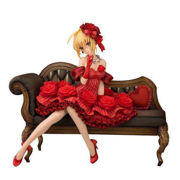huiya01 fate/extra anime figures red saber nero claudius action figure caesar augustus germanicus sofa version model toy girl doll q0722
huiya01 fate/extra anime figures red saber nero claudius action figure caesar augustus germanicus sofa version model toy girl doll q0722