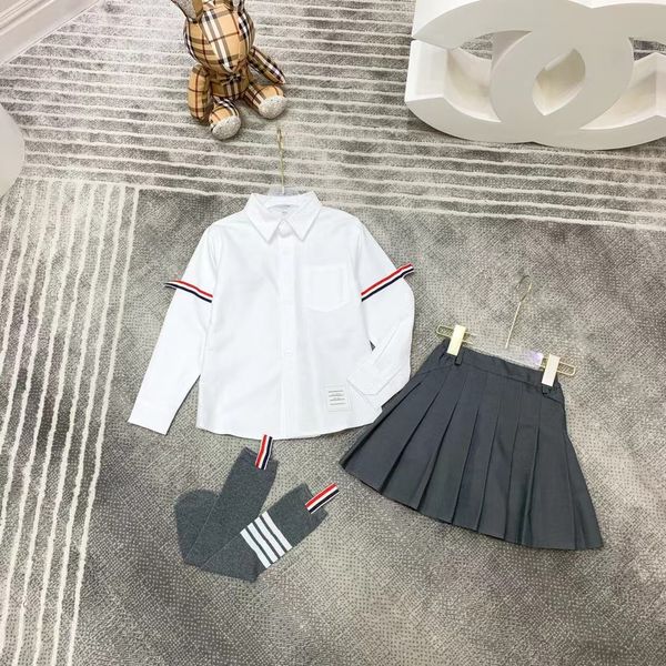 kid girl summer clothing sets blouse+ kilt set 100-160cm fashion designer boutique clothes wholesale outfits 2022, White
kid girl summer clothing sets blouse+ kilt set 100-160cm fashion designer boutique clothes wholesale outfits 2022, White