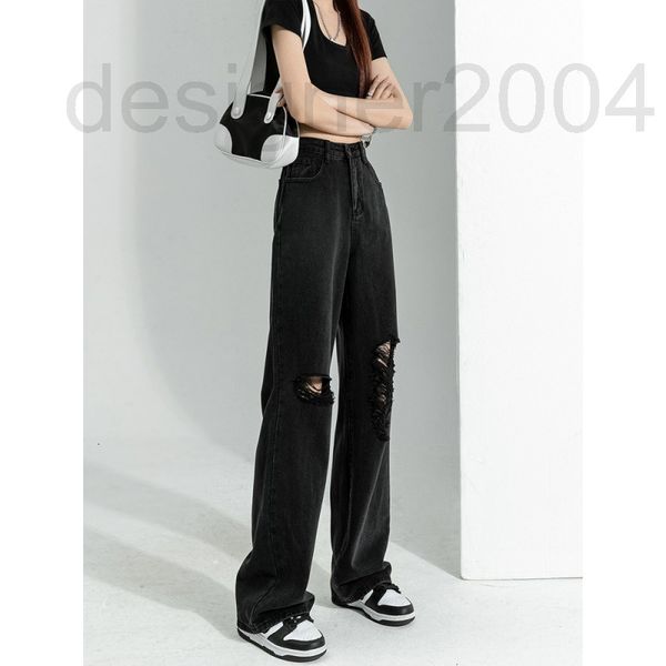 women's shorts designer black ripped jeans women's summer thin 2022 new high waist straight tube loose wide leg drape pants bi72, White;black
women's shorts designer black ripped jeans women's summer thin 2022 new high waist straight tube loose wide leg drape pants bi72, White;black