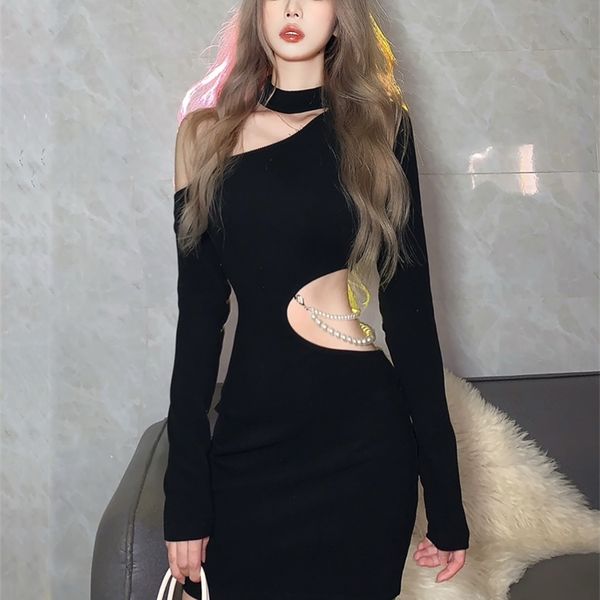 sylcue mystery stretch slim irregular design sense tailoring ing pearl chain half offshoulder longsleeved dress 220725, White
sylcue mystery stretch slim irregular design sense tailoring ing pearl chain half offshoulder longsleeved dress 220725, White