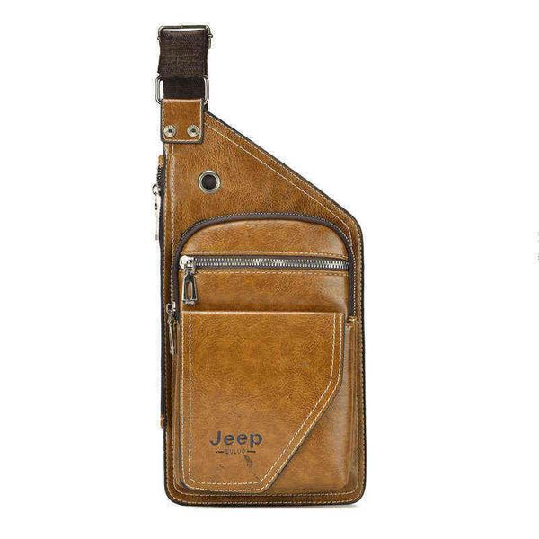 men's pu leather chest bag fashion single shoulder leisure messenger wind small backpack 220518
men's pu leather chest bag fashion single shoulder leisure messenger wind small backpack 220518