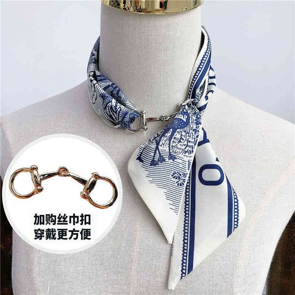 designer silk head bag hair scarf silk scarf hair band thin narrow ribbon small womens binding bag belt long silk scarf, Blue;gray
designer silk head bag hair scarf silk scarf hair band thin narrow ribbon small womens binding bag belt long silk scarf, Blue;gray
