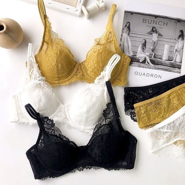 arrival lace bra set underwear set women panties thin cup hollow transparent intimates bras white dress lingerie suits y200415, Red;black
arrival lace bra set underwear set women panties thin cup hollow transparent intimates bras white dress lingerie suits y200415, Red;black