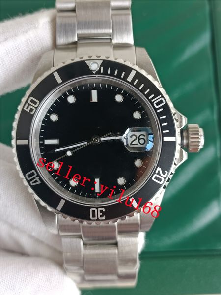 luxury mens bf watch sub wristwatches mechanical classicretro black bezel eta 2813 automatic 16610 movement40mm folding mechanical stainless, Slivery;brown
luxury mens bf watch sub wristwatches mechanical classicretro black bezel eta 2813 automatic 16610 movement40mm folding mechanical stainless, Slivery;brown
