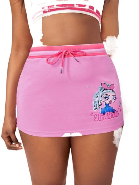 figure & letter graphic drawstring waist bodycon skirt j6ij#, Black
figure & letter graphic drawstring waist bodycon skirt j6ij#, Black