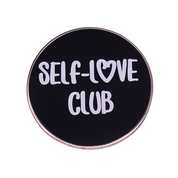self-love club enamel pin positive mental health motivational brooch black circle badge gift for beautiful souls her, Blue
self-love club enamel pin positive mental health motivational brooch black circle badge gift for beautiful souls her, Blue