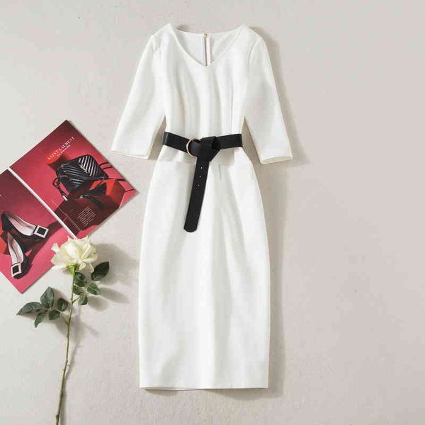 casual dresses xxl temperament slim pencil skirt spring 2022 white v-neck medium sleeve knitted dress for women 0lwa, Black;gray
casual dresses xxl temperament slim pencil skirt spring 2022 white v-neck medium sleeve knitted dress for women 0lwa, Black;gray