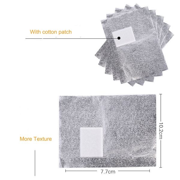 1000pcs aluminium foil remover wraps nail art soak off acrylic gel nail polish removal with acetone manicure care perfections
1000pcs aluminium foil remover wraps nail art soak off acrylic gel nail polish removal with acetone manicure care perfections