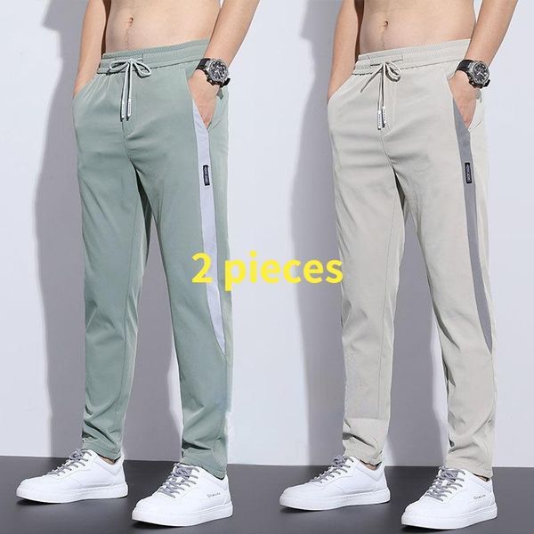 men's pants 2022 men's trousers spring summer thin green solid color fashion pocket applique full length casual work pantalon, Black 
men's pants 2022 men's trousers spring summer thin green solid color fashion pocket applique full length casual work pantalon, Black