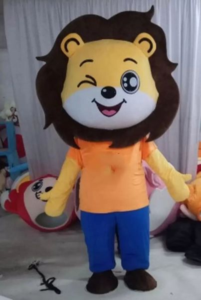lovely lion mascot costumes halloween fancy party dress cartoon character carnival xmas easter advertising birthday party costume outfit, Red;yellow
lovely lion mascot costumes halloween fancy party dress cartoon character carnival xmas easter advertising birthday party costume outfit, Red;yellow