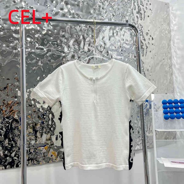 75% off factory direct online 22 spring summer new fashion cel home splicing ribbon cotton t-shirt collar zipper exquisite simple slim fitti, White
75% off factory direct online 22 spring summer new fashion cel home splicing ribbon cotton t-shirt collar zipper exquisite simple slim fitti, White