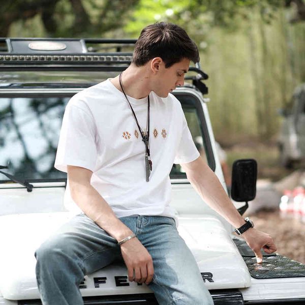 simwood 2022 summer new bohemia print 100% cotton t-shirts men comfortable breathable plus size brand clothing, White;black
simwood 2022 summer new bohemia print 100% cotton t-shirts men comfortable breathable plus size brand clothing, White;black