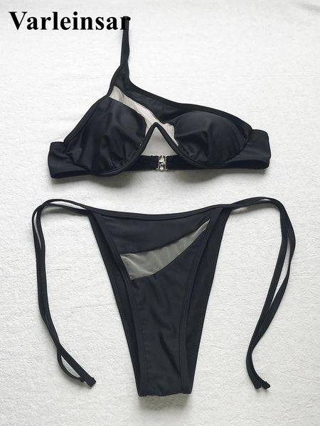 xs -xl mesh splicing v-bar underwired bikini women swimwear female swimsuit two-pieces bikini set bather bathing suit swim v3579, White;black
xs -xl mesh splicing v-bar underwired bikini women swimwear female swimsuit two-pieces bikini set bather bathing suit swim v3579, White;black