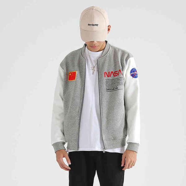 tide brand nasa joint pullover hooded sweater men's patriotic couple's flight member autumn and winter coat, Black
tide brand nasa joint pullover hooded sweater men's patriotic couple's flight member autumn and winter coat, Black
