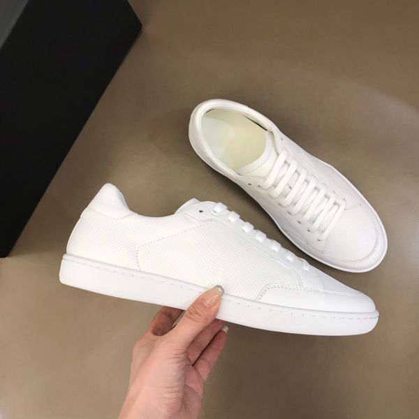 men's running shoes luxury brand shoe andy leather sneakers comfortable lace-up designer shoes men with box, Black
men's running shoes luxury brand shoe andy leather sneakers comfortable lace-up designer shoes men with box, Black