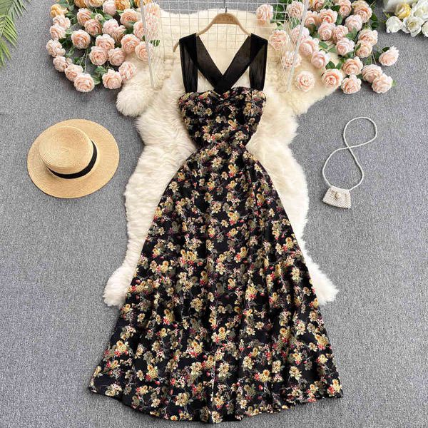casual dresses seaside holiday dress design sense summer backless bandage slim fit medium long floral suspender skirt y3t4, Black;gray
casual dresses seaside holiday dress design sense summer backless bandage slim fit medium long floral suspender skirt y3t4, Black;gray