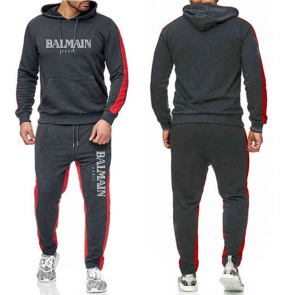 designer luxury bal clothes 2022 new men's hooded sweater korean sportswear fashion casual pants pullover suit two piece, Black
designer luxury bal clothes 2022 new men's hooded sweater korean sportswear fashion casual pants pullover suit two piece, Black