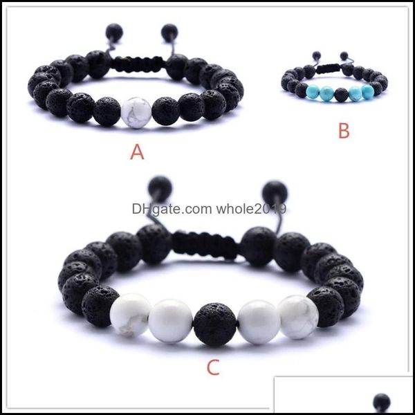 charm bracelets jewelry 3 styles natural turquoise black lava stone bead weave per bracelet aromatherapy essential oil d dhslr, Golden;silver
charm bracelets jewelry 3 styles natural turquoise black lava stone bead weave per bracelet aromatherapy essential oil d dhslr, Golden;silver