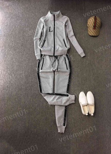 womens two piece pants fashion brand letter logo print long-sleeved stand-up collar jacket with casual pants 2 piece sets luxury designer tr, White
womens two piece pants fashion brand letter logo print long-sleeved stand-up collar jacket with casual pants 2 piece sets luxury designer tr, White