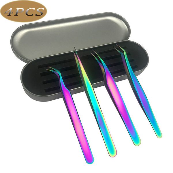 4pcs lash tweezers set false eyelash extension clip pliers eyebrow tweezers for hair nail art soldering lash tongs makeup tools 220616
4pcs lash tweezers set false eyelash extension clip pliers eyebrow tweezers for hair nail art soldering lash tongs makeup tools 220616