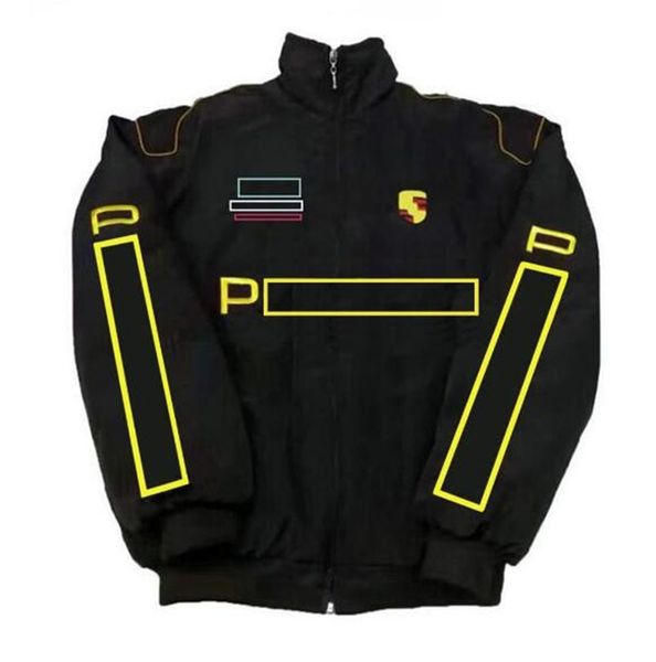 2022 new f1 racing jacket winter embroidered logo padded jacket