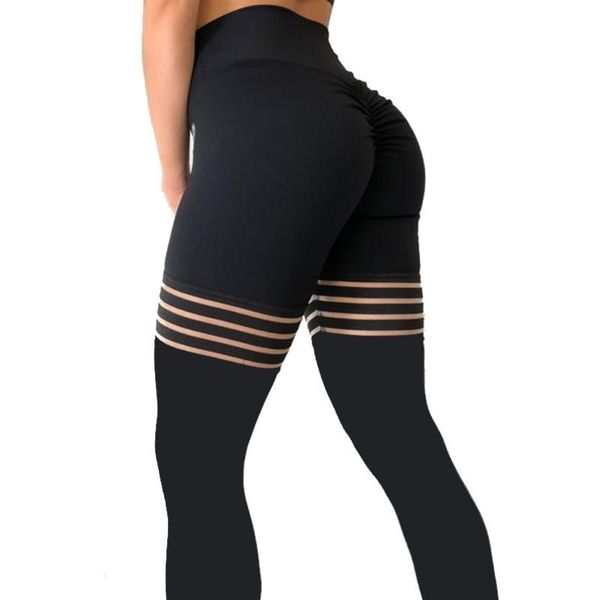 women leggings high wasit fitness leggings workout push up mesh patchwork leggings y200904, Black
women leggings high wasit fitness leggings workout push up mesh patchwork leggings y200904, Black