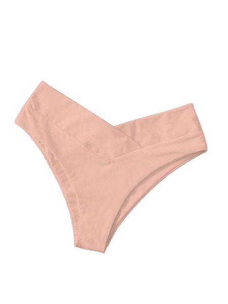 plain bikini bottom e1cl#, White;black