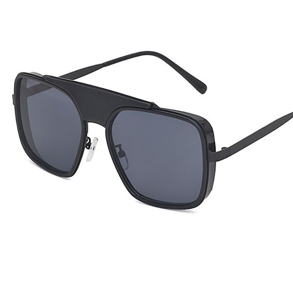 2021 big square sunglasses women fashion european american net sun glasses men trendy metal iron mr. trend outdoor sun visor, Black
2021 big square sunglasses women fashion european american net sun glasses men trendy metal iron mr. trend outdoor sun visor, Black