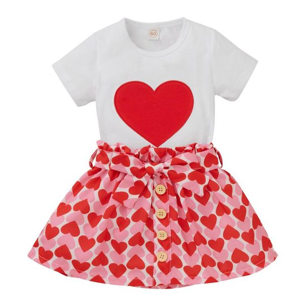 clothing sets day t toddler shirts skirts outfits girls printed heart baby valentine's girl sleepwear pyjama suit, White
clothing sets day t toddler shirts skirts outfits girls printed heart baby valentine's girl sleepwear pyjama suit, White