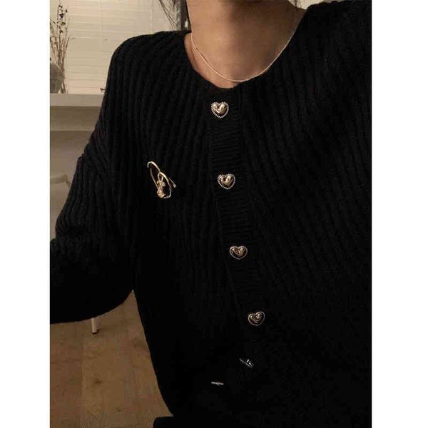women's knits & tees net red same 21fw / "love diary" diagonal rib love button knitted sweater cardigan women's fashion, White
women's knits & tees net red same 21fw / "love diary" diagonal rib love button knitted sweater cardigan women's fashion, White