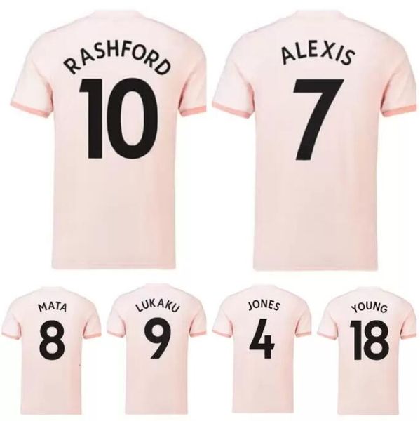 2018 retro manchester soccer jersey alexis pogba rashford away pink 18/19 men sport football shirt, Black;yellow
2018 retro manchester soccer jersey alexis pogba rashford away pink 18/19 men sport football shirt, Black;yellow