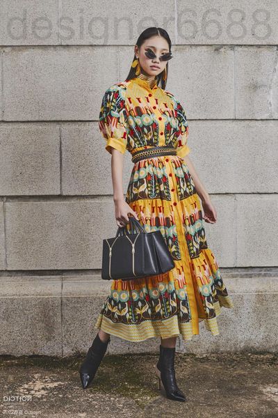 casual dresses designer gaohuo spring and summer thin digital positioning printing dress large skirt women ybgb, Black;gray
casual dresses designer gaohuo spring and summer thin digital positioning printing dress large skirt women ybgb, Black;gray