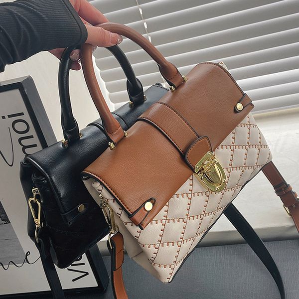 vintage women plaid handbag female pu leather shoulder bag luxury ladies black totes messenger bags bolsas femininas
vintage women plaid handbag female pu leather shoulder bag luxury ladies black totes messenger bags bolsas femininas