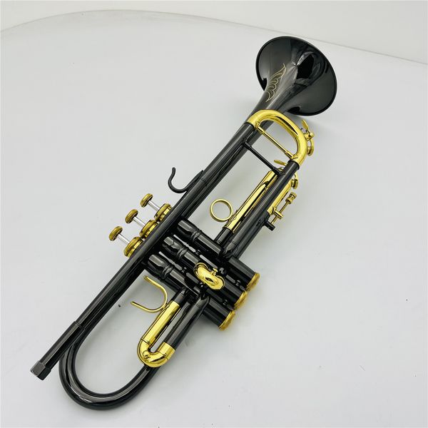 bb tune trumpet black nickel plated brass carved body brass instruments with case accessories
bb tune trumpet black nickel plated brass carved body brass instruments with case accessories