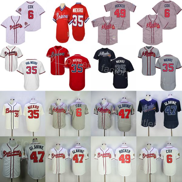 throwback 1980 1995 1999 75th baseball 21 warren sphan jersey vintage 41 eddie matthews 35 phil niekro 47 tom glavine 49 john rocker 1974 19, Blue;black
throwback 1980 1995 1999 75th baseball 21 warren sphan jersey vintage 41 eddie matthews 35 phil niekro 47 tom glavine 49 john rocker 1974 19, Blue;black