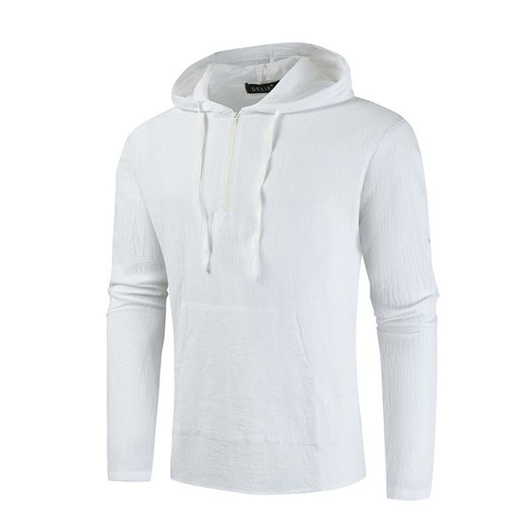 men's hoodies solid color zipper hoodie collar youth long sleeve size plus casual loose men pockets basic classical shirts 220816, Black
men's hoodies solid color zipper hoodie collar youth long sleeve size plus casual loose men pockets basic classical shirts 220816, Black