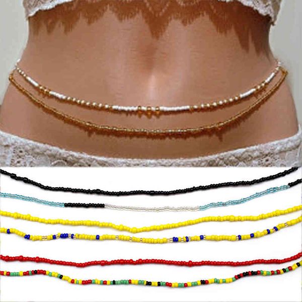 summer beach rice beads colored belly chains women bohemian double waist necklace bikini jewelry accessories, Silver
summer beach rice beads colored belly chains women bohemian double waist necklace bikini jewelry accessories, Silver