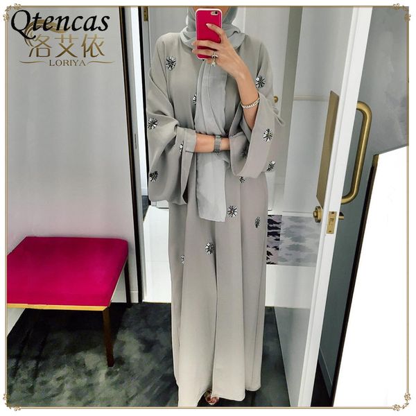 eid muslim dubai abaya turkey open abayas for women kimono hijab dress islam european clothing caftan kaftan de moda musulmana, Red
eid muslim dubai abaya turkey open abayas for women kimono hijab dress islam european clothing caftan kaftan de moda musulmana, Red