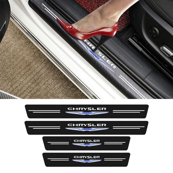 4pcs car scuff plate door threshold sill stickers for chrysler 300c 300 pacifica 200 sebring pt cruiser car styling logo cover
4pcs car scuff plate door threshold sill stickers for chrysler 300c 300 pacifica 200 sebring pt cruiser car styling logo cover