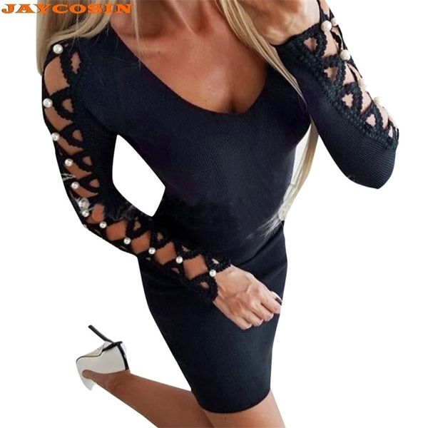 jaycosin polyseter women solid beading hollow out bodycon dress evening party dres summer y200101, White;black
jaycosin polyseter women solid beading hollow out bodycon dress evening party dres summer y200101, White;black