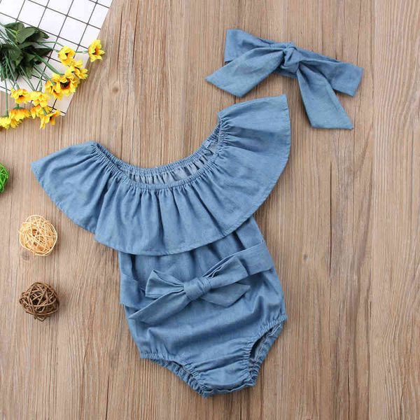 2pcs baby girl jumpsuits newborn kids baby girls front bowknot romper jumpsuit outfits set 0-24m g220521, Blue
2pcs baby girl jumpsuits newborn kids baby girls front bowknot romper jumpsuit outfits set 0-24m g220521, Blue