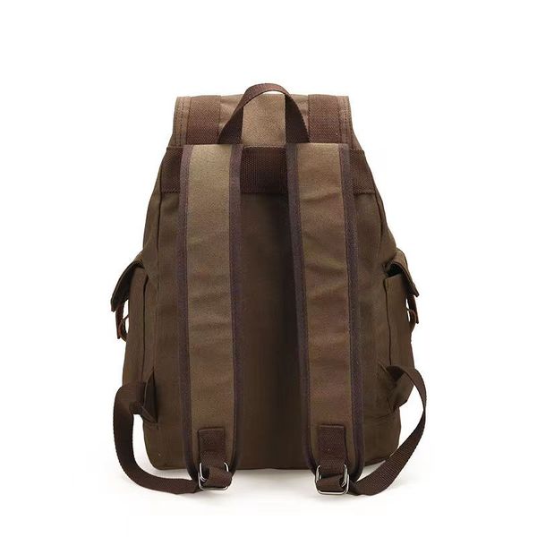 outdoor mountaineering bag extra high density thick canvas backpack rucksack large capacity bucket bag retro travel bag
outdoor mountaineering bag extra high density thick canvas backpack rucksack large capacity bucket bag retro travel bag