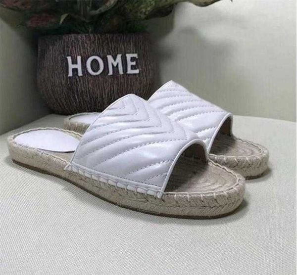 2021 designer women slipper leather espadrille sandal luxury flat platform sscandals with the double metal beach weave shoe size 35-42, Black
2021 designer women slipper leather espadrille sandal luxury flat platform sscandals with the double metal beach weave shoe size 35-42, Black