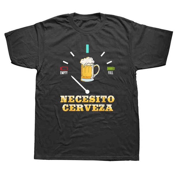 funny necesito cerveza i need a beer in spanish t shirts graphic cotton streetwear short sleeve drinking gifts party t-shirt t220517, White;black
funny necesito cerveza i need a beer in spanish t shirts graphic cotton streetwear short sleeve drinking gifts party t-shirt t220517, White;black