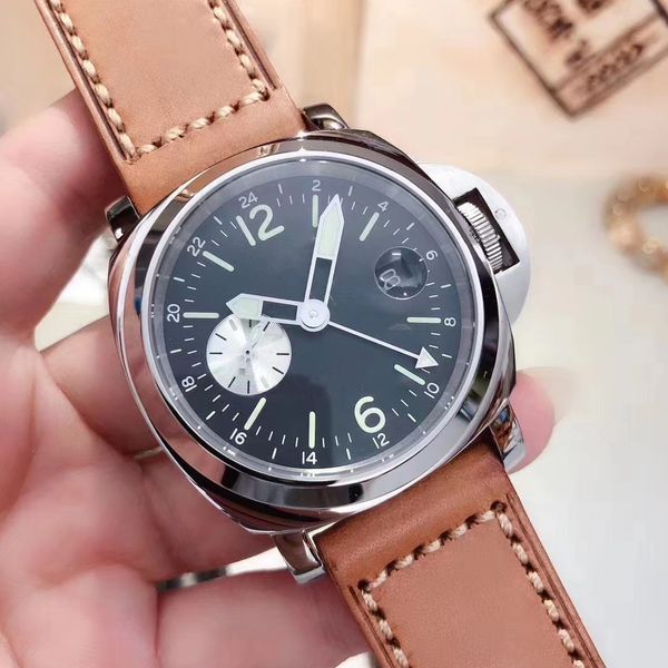 men's watches stainless steel automatic machinery pam00088 black dial sport watch, Slivery;brown
men's watches stainless steel automatic machinery pam00088 black dial sport watch, Slivery;brown