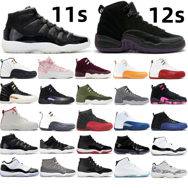 2022 mens womens basketball shoes 12s 12 playoffs royalty taxi utility grind university gold 11s 11 cool grey bred concord legend blue men w
2022 mens womens basketball shoes 12s 12 playoffs royalty taxi utility grind university gold 11s 11 cool grey bred concord legend blue men w
