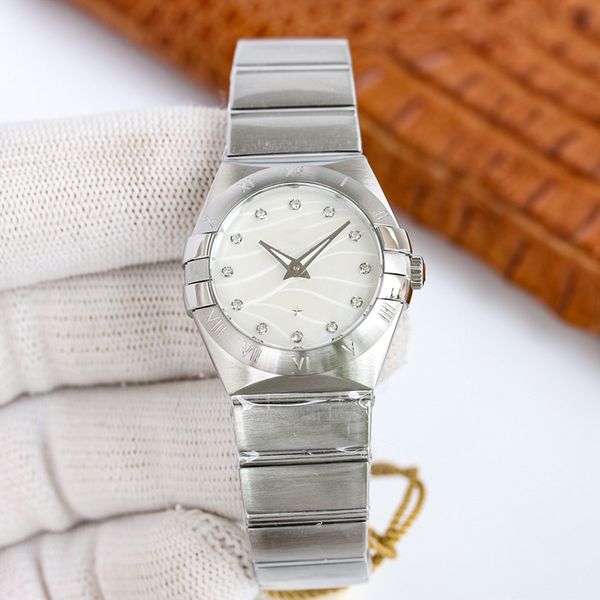 women watch quartz movement watches 27mm waterproof all stainless steel lady wristwatches montre de luxe, Slivery;brown
women watch quartz movement watches 27mm waterproof all stainless steel lady wristwatches montre de luxe, Slivery;brown