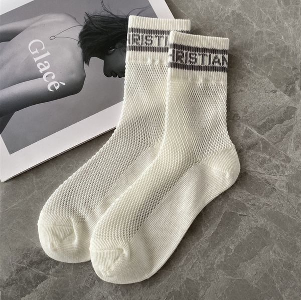 womens classic fashion hosierys brand d's sock spring summer hollow letter tube love style socks mercerized wool female hosiery thin co, Black;white
womens classic fashion hosierys brand d's sock spring summer hollow letter tube love style socks mercerized wool female hosiery thin co, Black;white